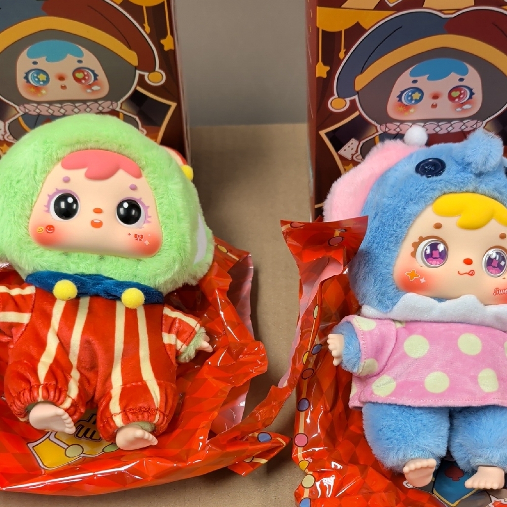 Samuel Circus Night Vinyl Plush Blind Box Genuine Keychain Dolls 2